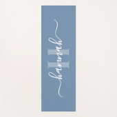 Feminine Large Monogram Script ヨガマット (正面)