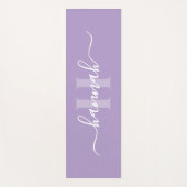 Feminine Large Monogram Script ヨガマット (正面)