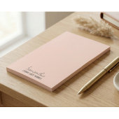 Feminine Minimalist Notepad | Rose Beige ポストイット