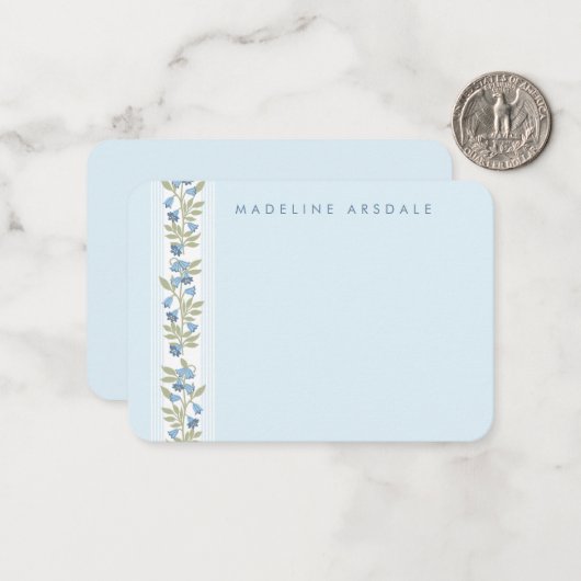 Feminine Personal Stationary Note Card ノートカード (正面/裏面インサイチュ)
