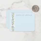 Feminine Personal Stationary Note Card ノートカード (正面/裏面インサイチュ)