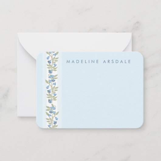 Feminine Personal Stationary Note Card ノートカード (正面)