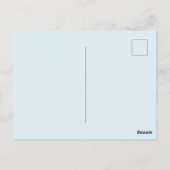 Feminine Personal Stationary Note Card ポストカード (裏面)