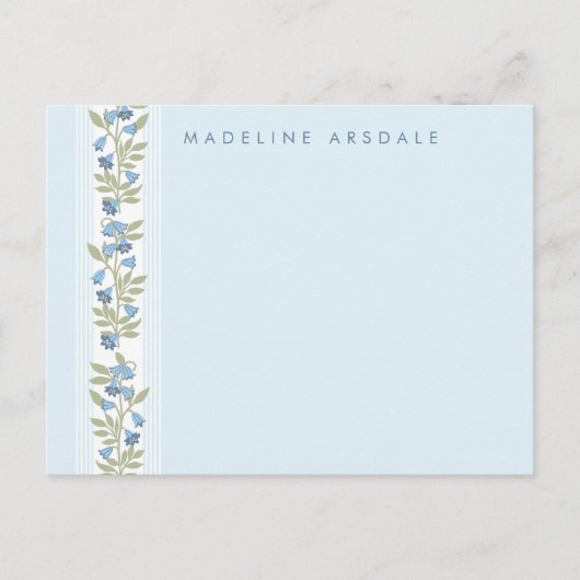 Feminine Personal Stationary Note Card ポストカード (正面)