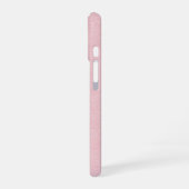 Feminine Pink Pattern Phone Case iPhone 16ケース (左側面)