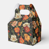 Feminine Rose Floral Birthday Celebration フェイバーボックス (裏面サイド)