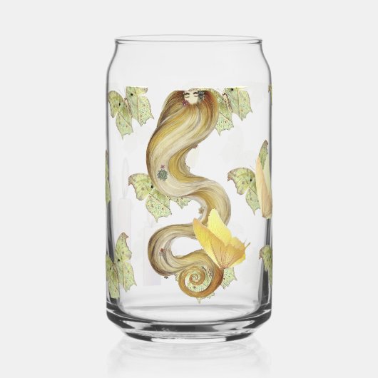 Feminine Spring Glass – Soft Pastel  ガラス缶 (正面)