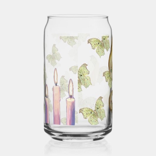 Feminine Spring Glass – Soft Pastel  ガラス缶 (右)