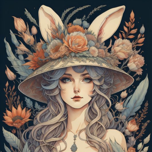 Feminine steampunk woman v22 tissue paper Decoupag 薄葉紙