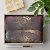 Feminine steampunk woman v3 tissue paper Decoupage 薄葉紙 (ギフト)