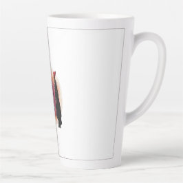 Feminine Surrealism in Warm Tones カフェラテマグ