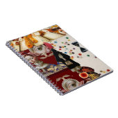 Feminine Surrealism in Warm Tones ノートブック (右側)