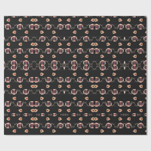 Feminine Surrealism in Warm Tones ラッピングペーパー (フラット)