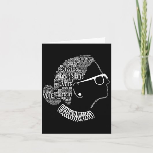 Feminism Quotes Feminist Womens Rights  カード (正面)