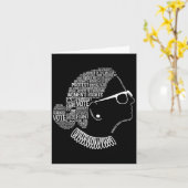 Feminism Quotes Feminist Womens Rights  カード (黄色い花)