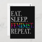 Feminist ポストカード (正面/裏面)