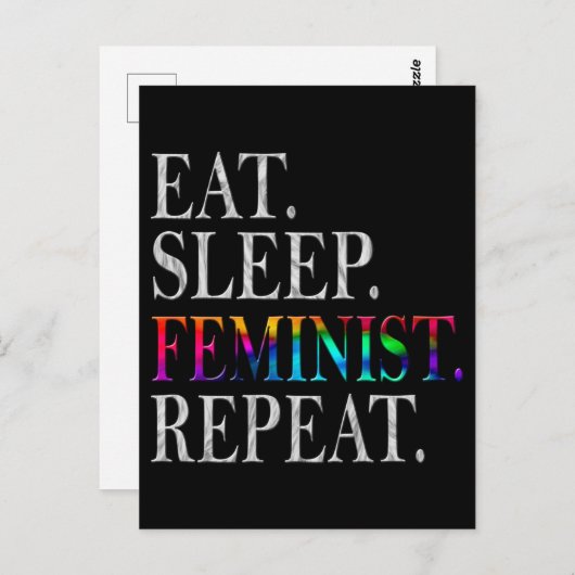 Feminist ポストカード (正面/裏面)