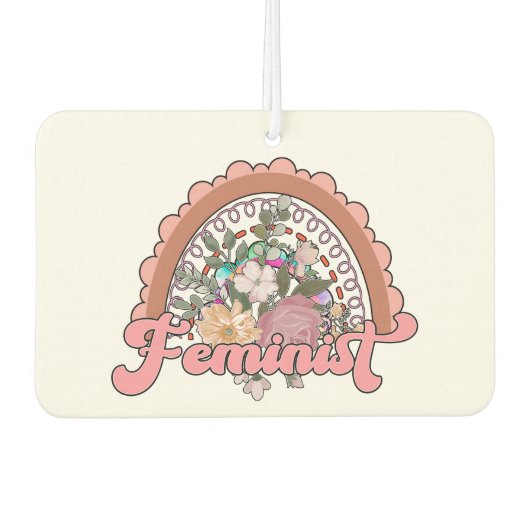 Feminist Car Freshener カーエアーフレッシュナー (正面)