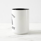 Feminist Cat Mom Whimsy Funny Mystical Whimsical マグカップ (中央)