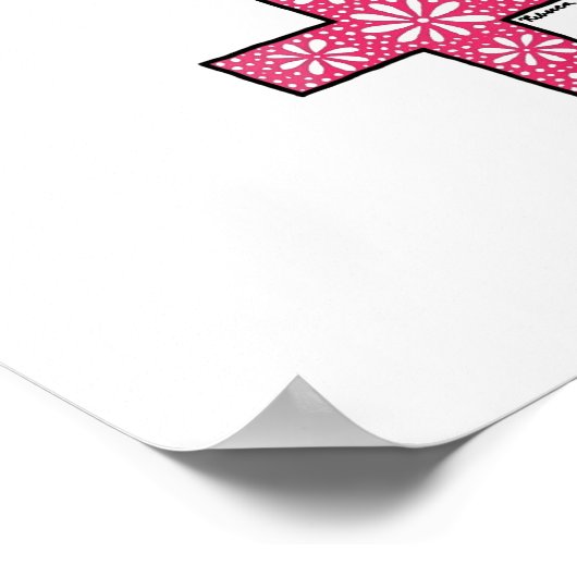 Feminist Fist ポスター (角)