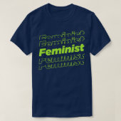 Feminist Future Retro Style Feminism 1626  Tシャツ (デザイン正面)