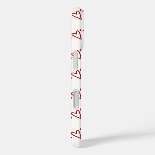 Feminist Heart Symbol Girl Power iPhone Case Case-Mate iPhoneケース (裏面 / 右)