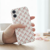 Feminist Heart Symbol Girl Power iPhone Case Case-Mate iPhoneケース