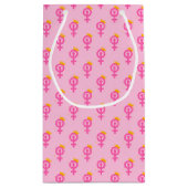 Feminist Pink スモールペーパーバッグ (裏面)