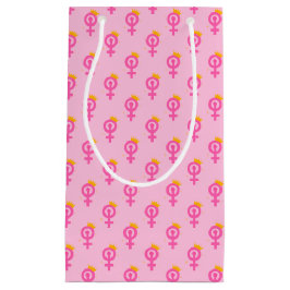 Feminist Pink スモールペーパーバッグ