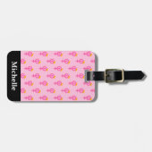 Feminist Pink ラゲッジタグ (正面横)