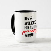 Feminist Power Coffee マグカップ (正面左)