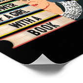 Feminist Ruth Bader Ginsburg Rbg Quote Girl With B ポスター (角)