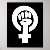 Feminist Symbol ポスター (正面)