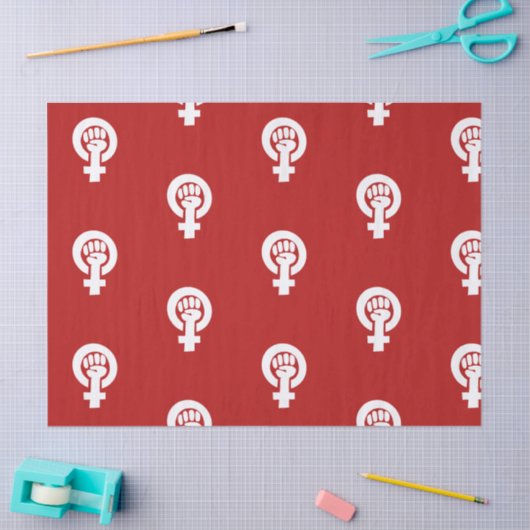 Feminist Symbol 薄葉紙 (クラフト)