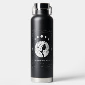 Feminist Witch Tarot Whimsy Astrology Zodiac Sign ウォーターボトル (正面)