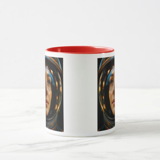 Femme dans l'espace マグカップ (中央)