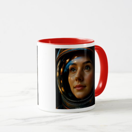Femme dans l'espace マグカップ (正面右)