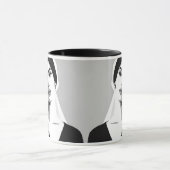 Femme dans l'ombre et la lumière. マグカップ (中央)