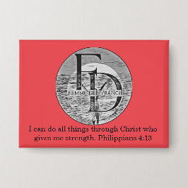 Femme Delivrance Button 缶バッジ