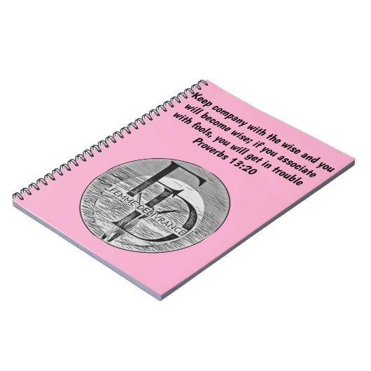 Femme Delivrance Notebook ノートブック (左側)