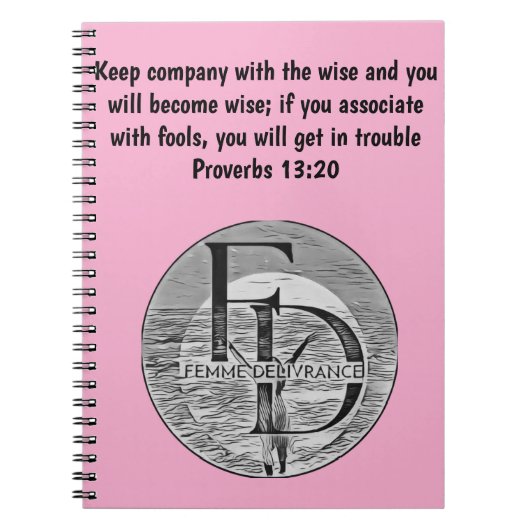 Femme Delivrance Notebook ノートブック (正面)