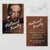 Femme Fataleの美容師のカラーリスト-カラメル 名刺 (正面/裏面)