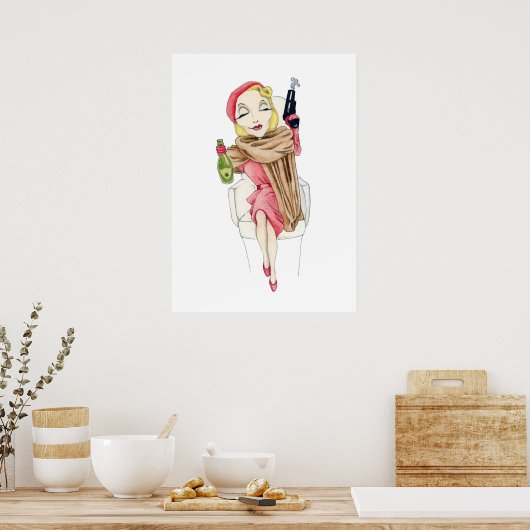 Femme Fatale ポスター (キッチン)