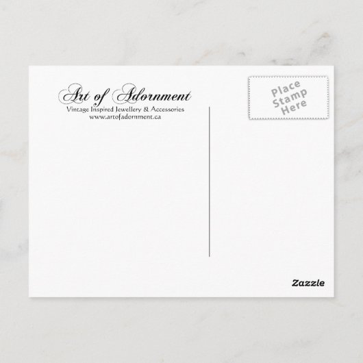 Femme Fatale – ポストカード (裏面)