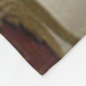 Femme Fatale 1920s -喫煙と銃 フリースブランケット (角)