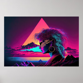 Femme Futurism:The 威厳のある Muse ポスター