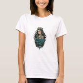 femme tee shirt pin up tシャツ (正面)