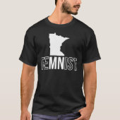 FeMNist -暗闇のための… Tシャツ (正面)