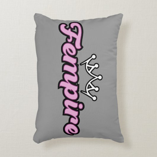 FEMPIREロゴ – エンパワーメント アクセントクッション (正面(垂直))