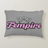 FEMPIREロゴ – エンパワーメント アクセントクッション (裏面)
